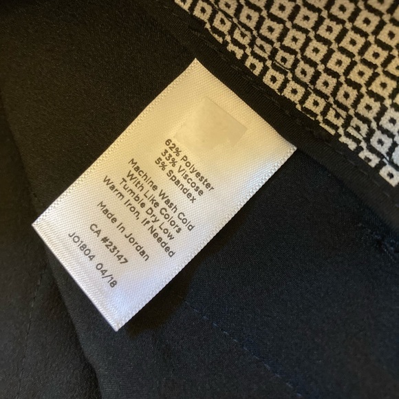 Talbots Patterened Pants | Business Professional - Picture 4 of 9